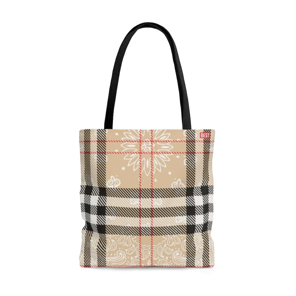 BEST OG PAISLEY PLAID Tote Bag