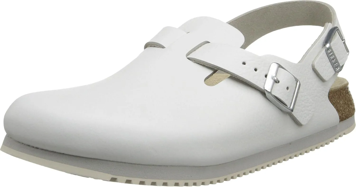 Birkenstock Tokyo/Clogs Leather - Super Sole Black