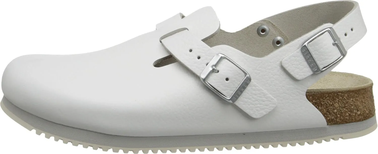 Birkenstock Tokyo/Clogs Leather - Super Sole Black