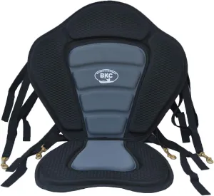BKC UH-PS223 Universal Sit-On-Top Premium Memory Foam Padded Kayak Seat and Backrest with Adjustable Straps for Kayaking and Fishing by Brooklyn Kayak Company