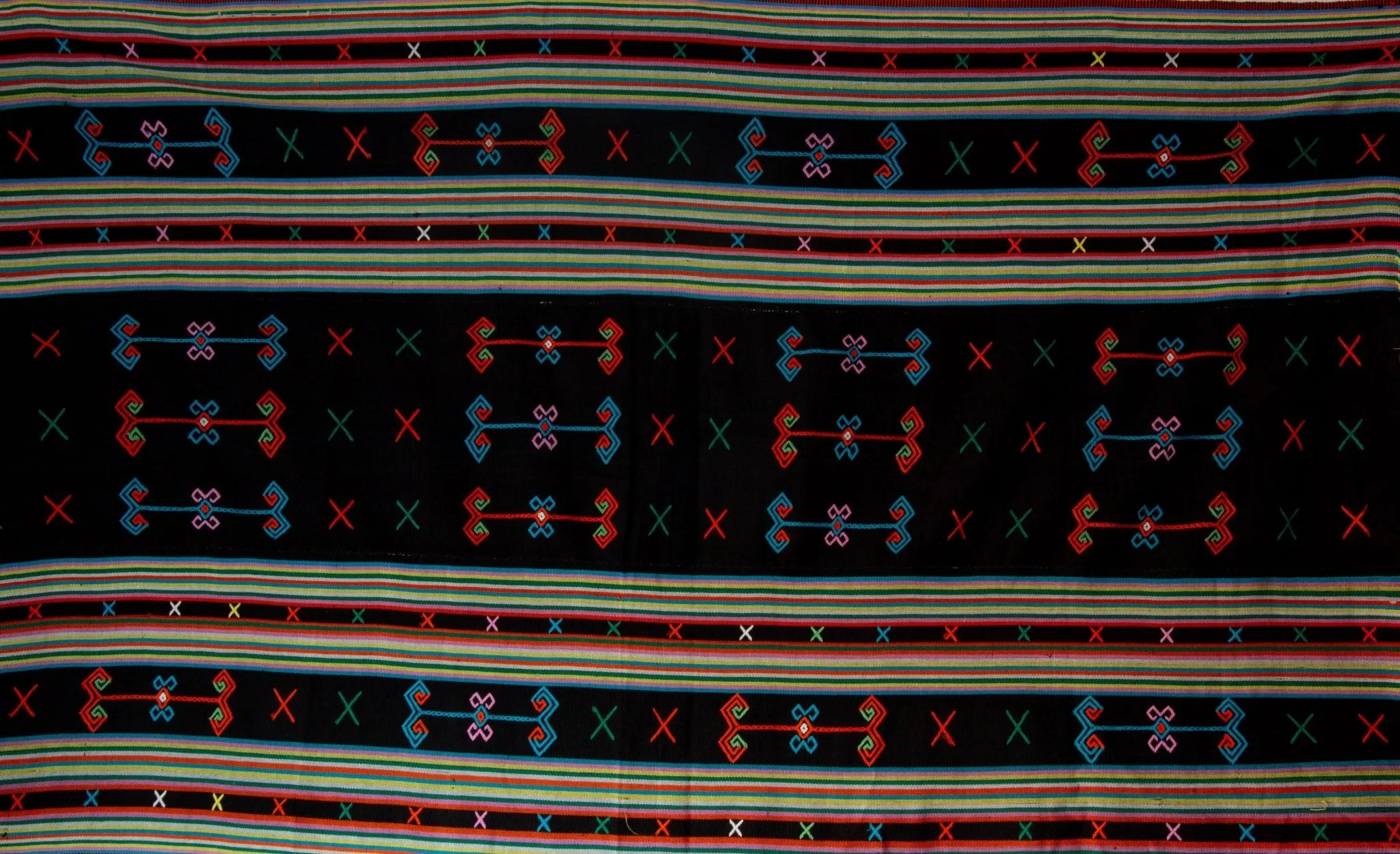 Black Neon Timor Textile