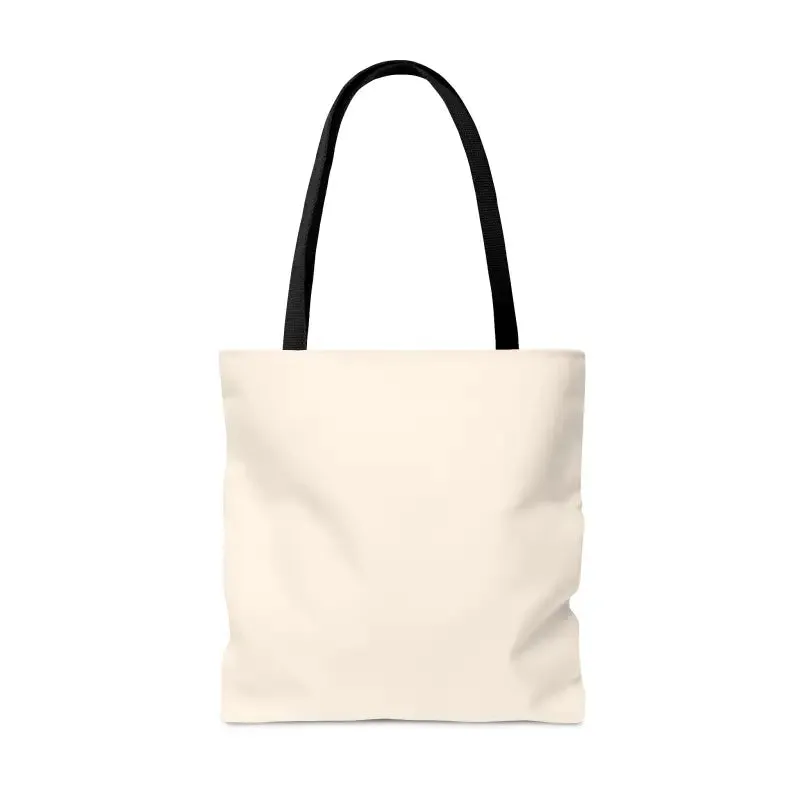 Bold Abstract Landscape Print Tote Bag