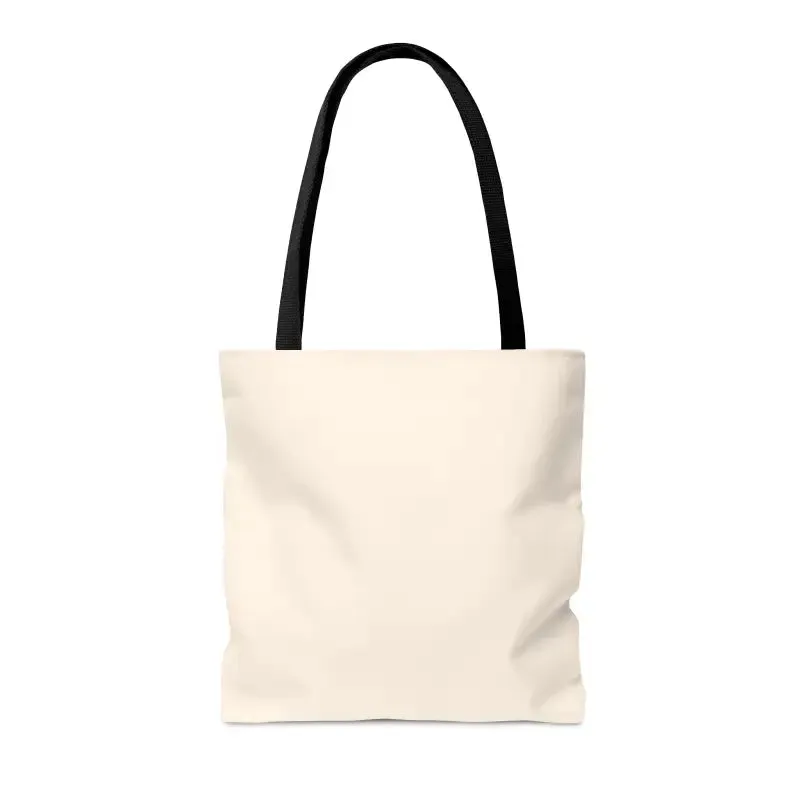 Bold Abstract Landscape Print Tote Bag