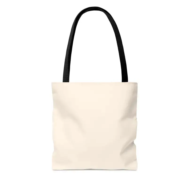 Bold Abstract Landscape Print Tote Bag