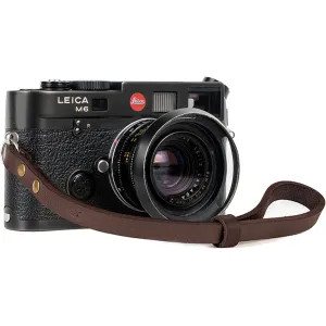 Bronkey Berlin #202 Leather Camera Wrist Strap (Brown, 9.1")