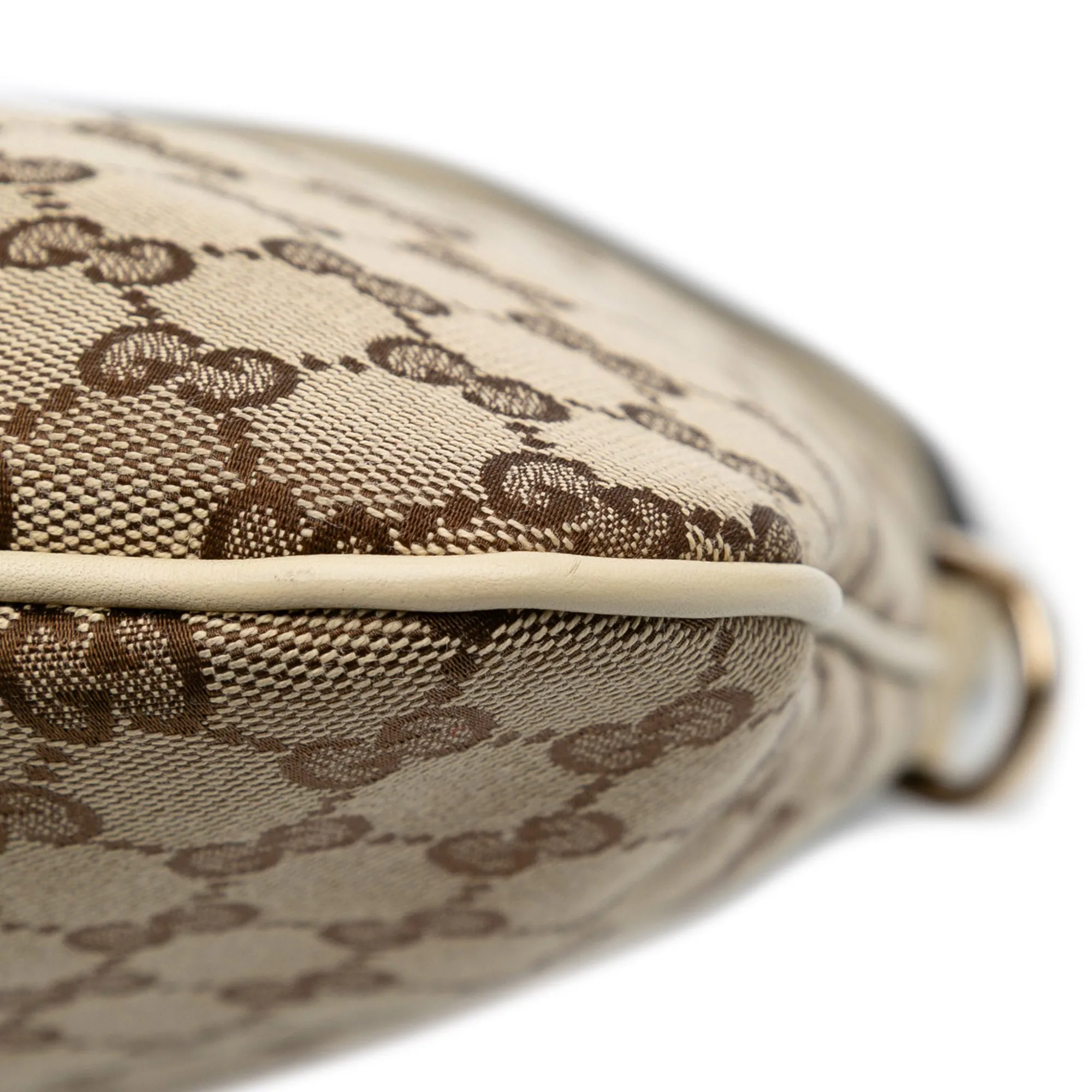 Brown Gucci GG Canvas New Britt Hobo