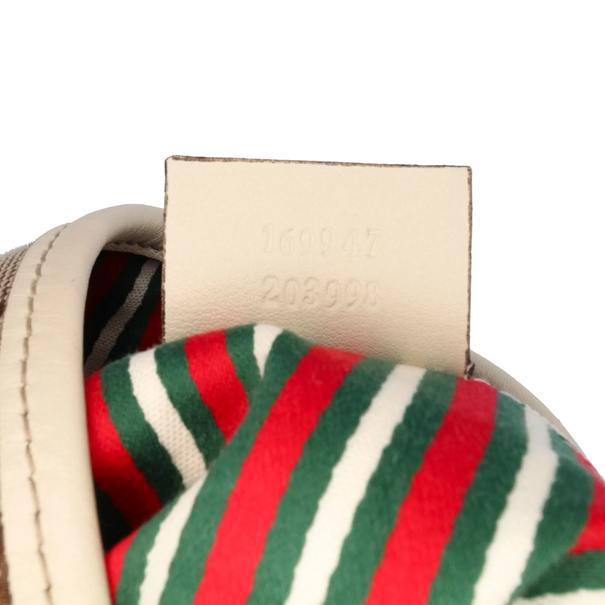 Brown Gucci GG Canvas New Britt Hobo