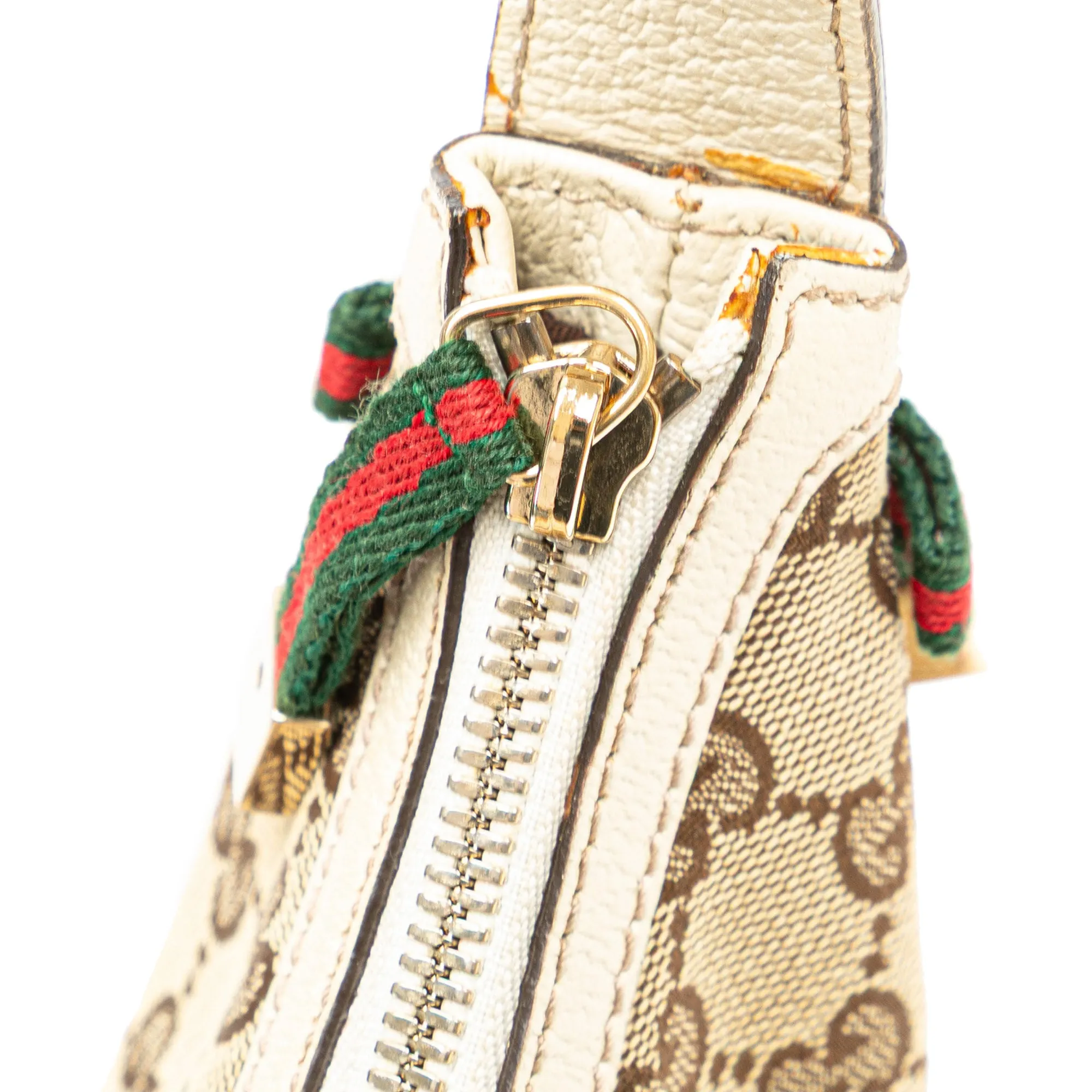 Brown Gucci GG Canvas Princy Hobo
