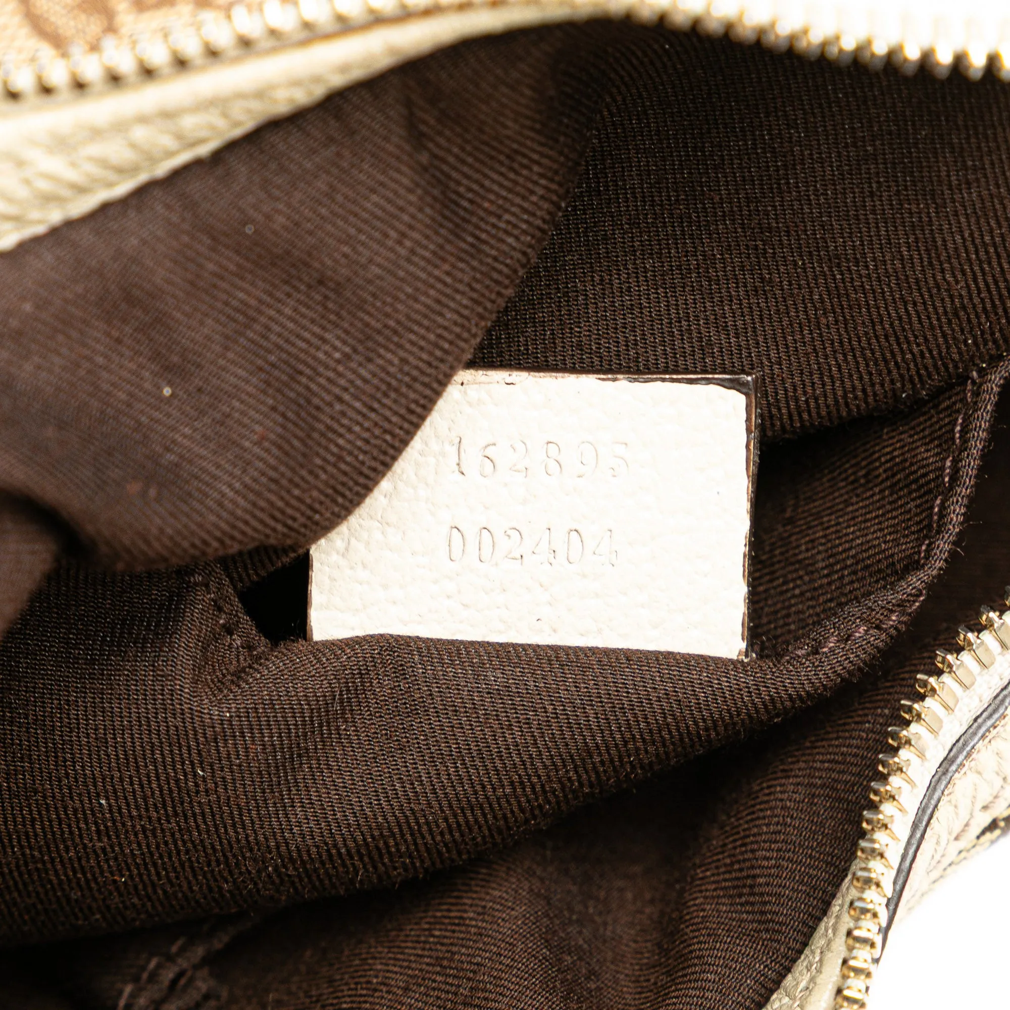 Brown Gucci GG Canvas Princy Hobo
