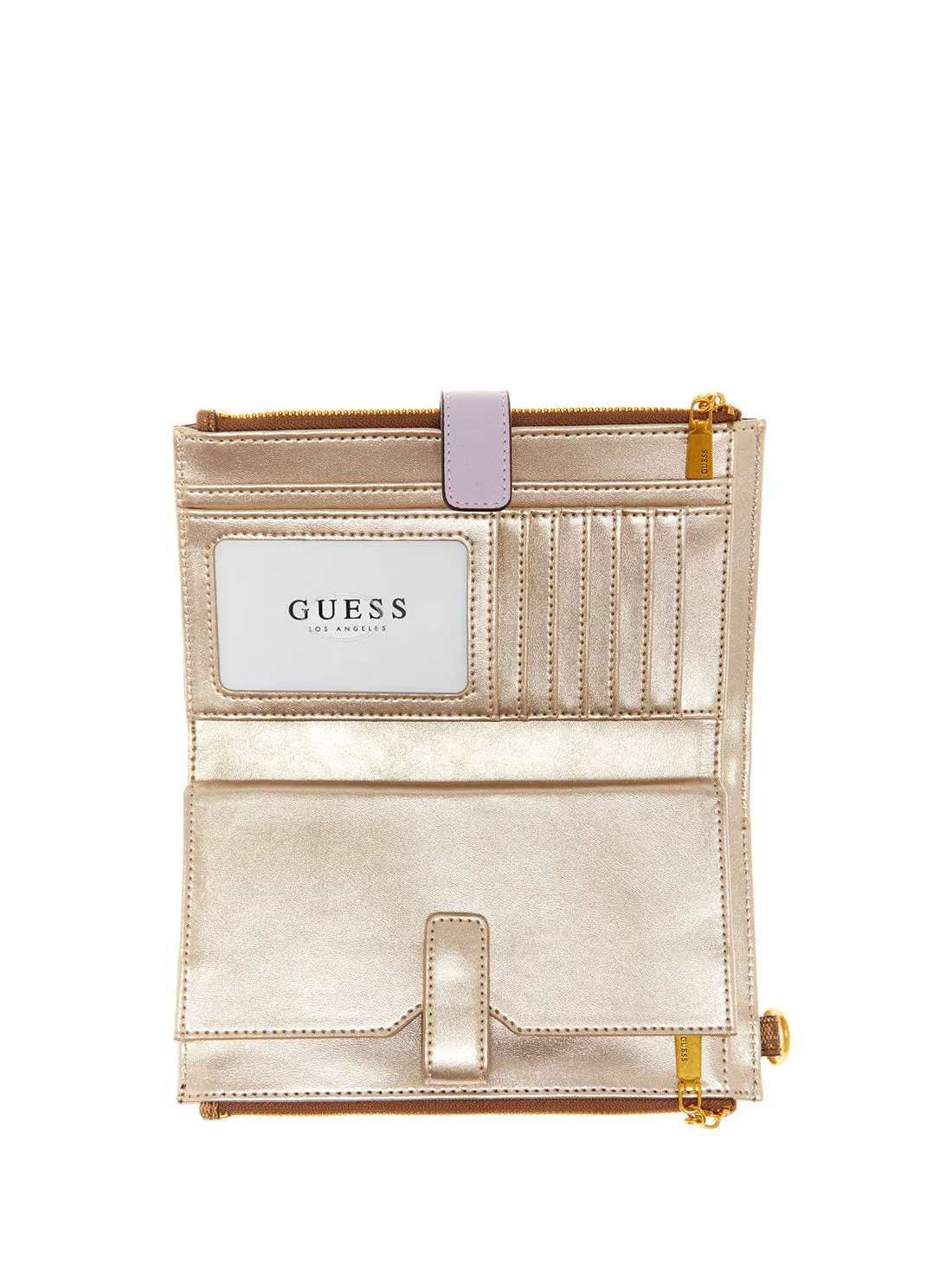 Brown Logo Izzy Organiser Wallet