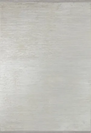 Calista Gray Viscose Woven Modern Living Room Rug 1731