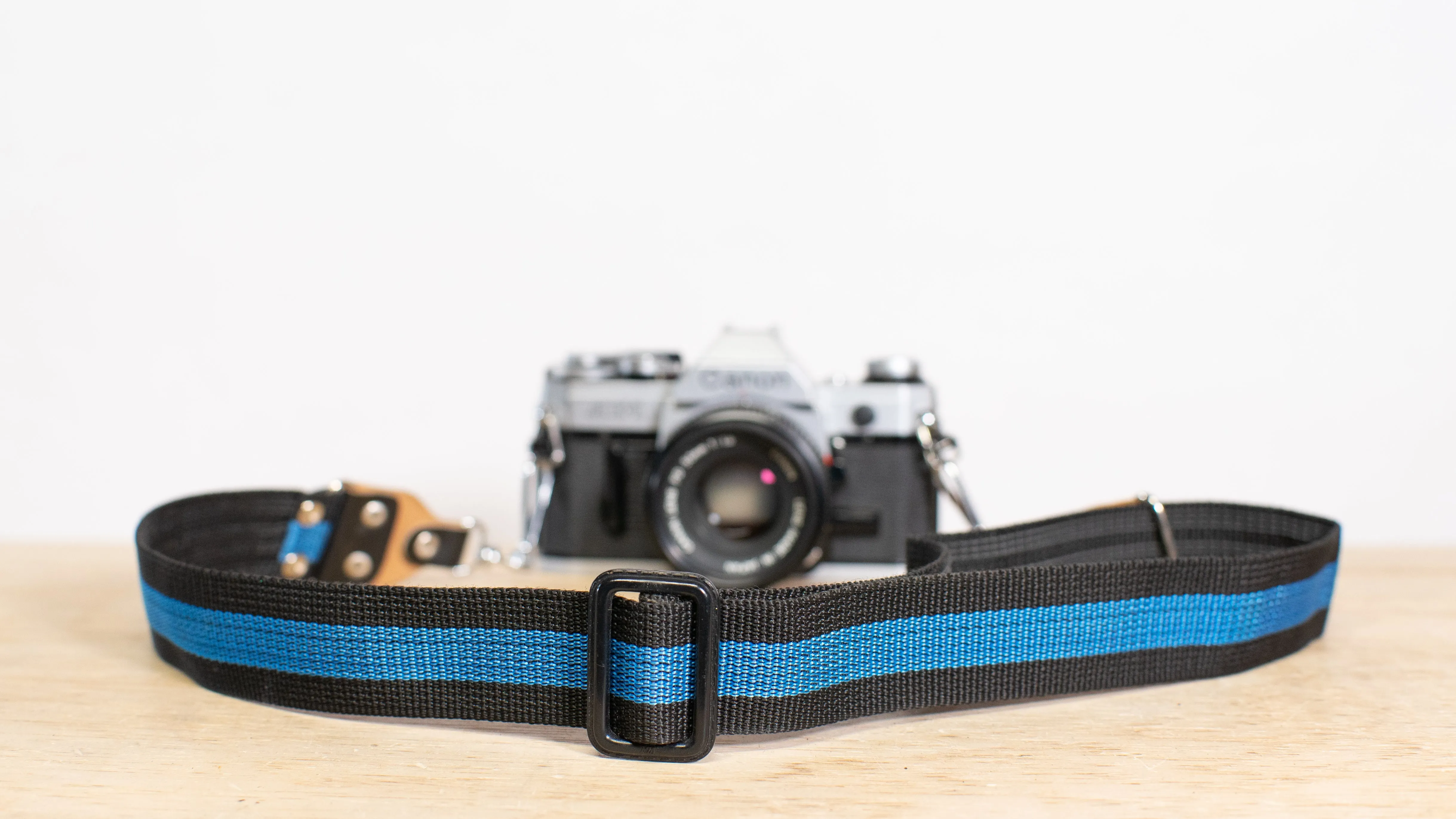 Camera Strap - Blue and Black