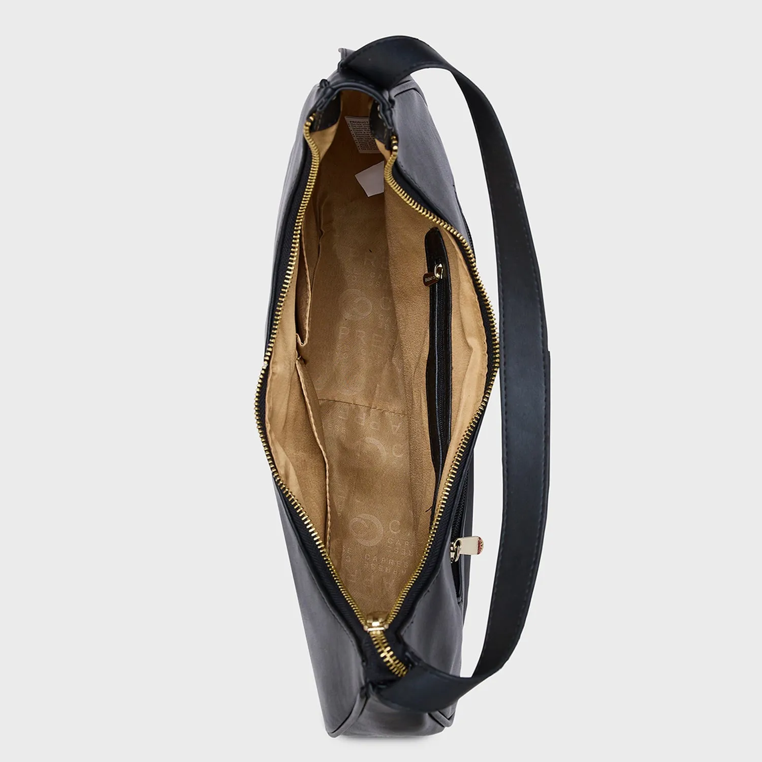 Caprese Celia Large  Black Crossbody Bag
