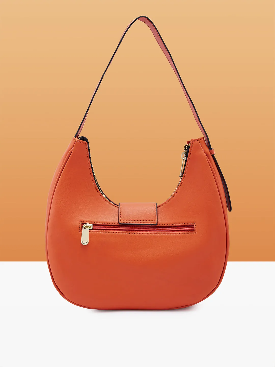 Caprese Celia Small Rust Hobo Bag