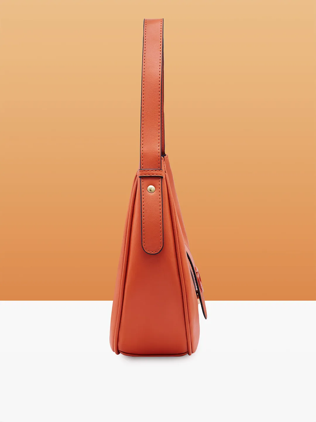 Caprese Celia Small Rust Hobo Bag