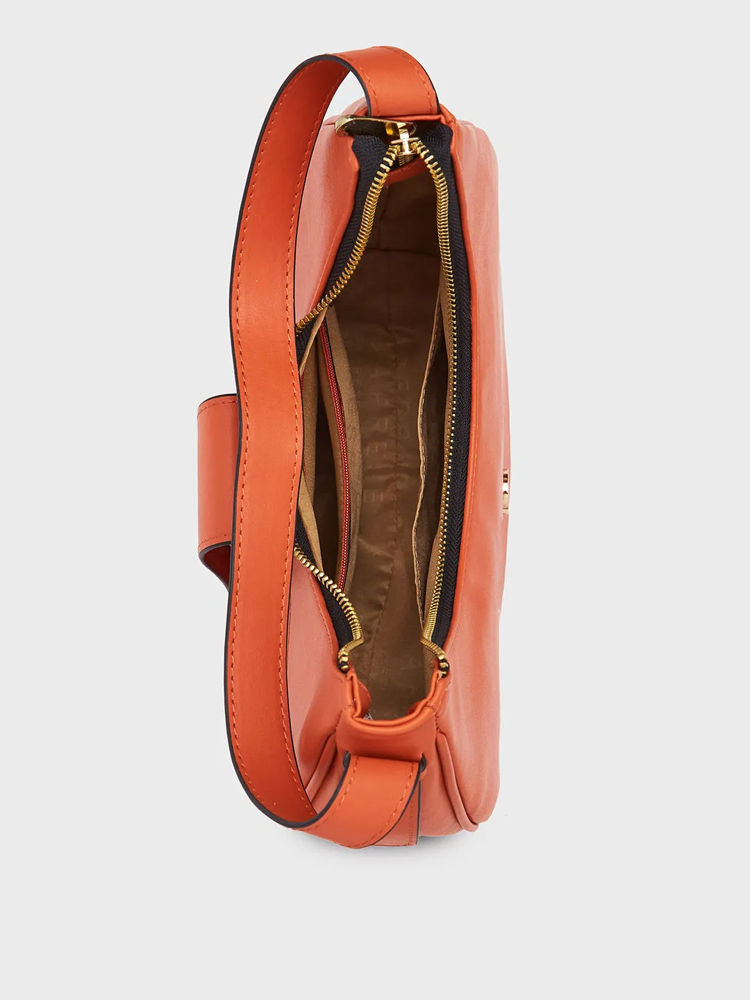 Caprese Celia Small Rust Hobo Bag