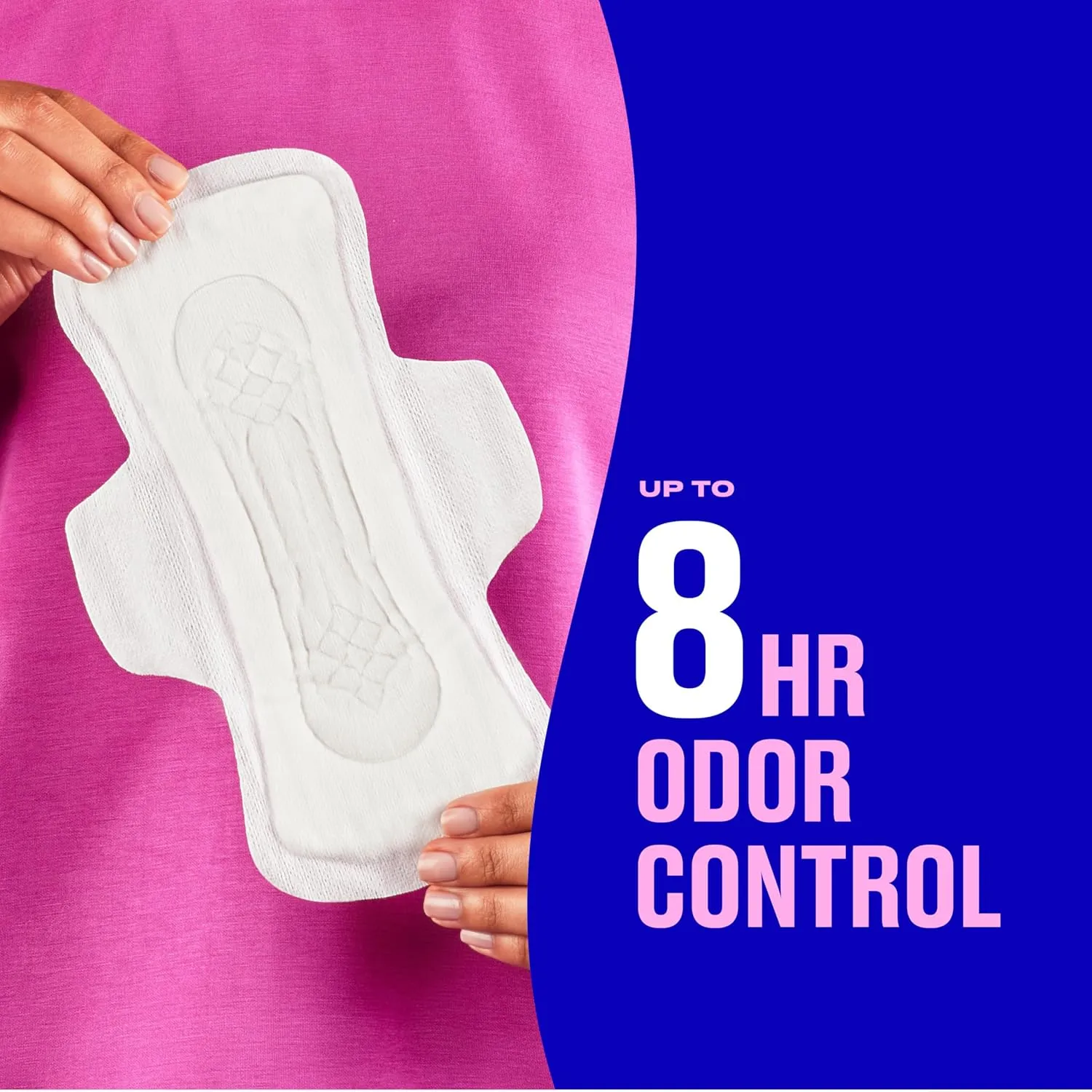Carefree Ultra Thin Pads for Women, Regular With Wings, 112ct (4 Packs of 28ct) | Feminine Care, Period & Postpartum Pads