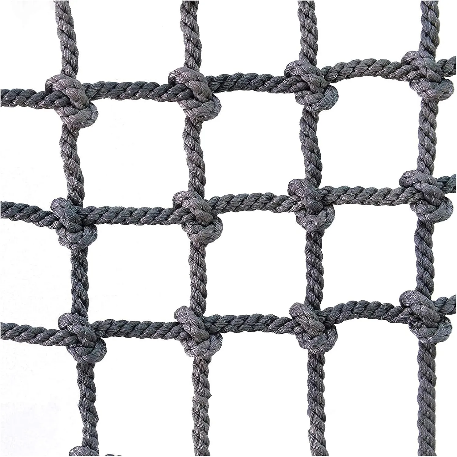 Cargo Climbing Net Safe and Durable Playground Net for Treehouse, Truck Trailer Net Rope for Child Play and Outdoor Climbing,8 * 10m