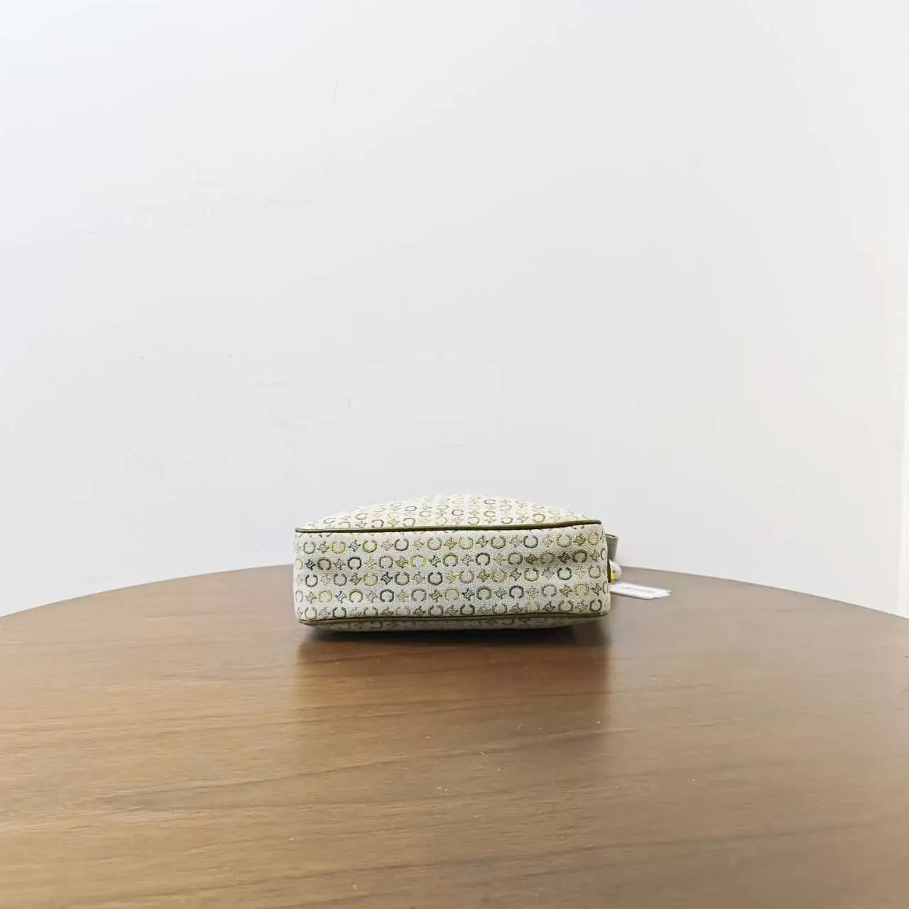 Celine Macadam Canvas Hobo Bag Ivory