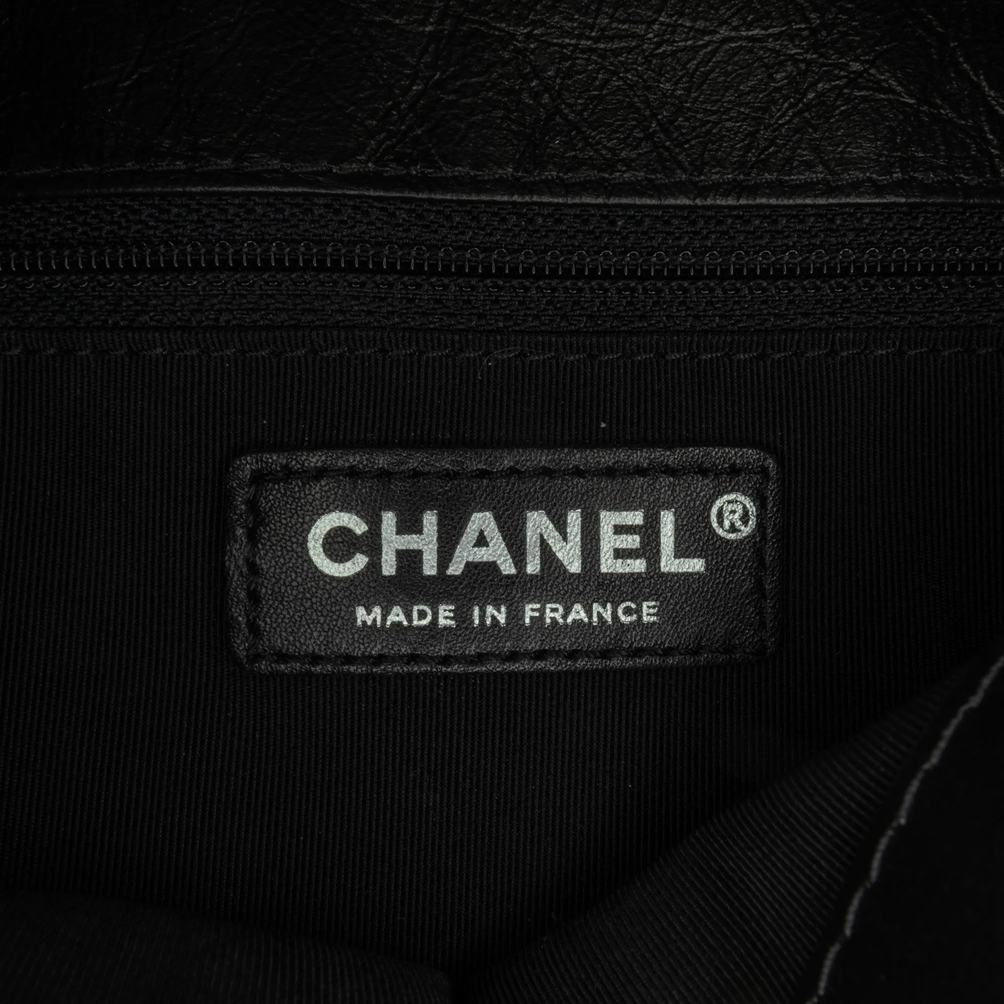 Chanel CC Tweed and Shearling Single Flap