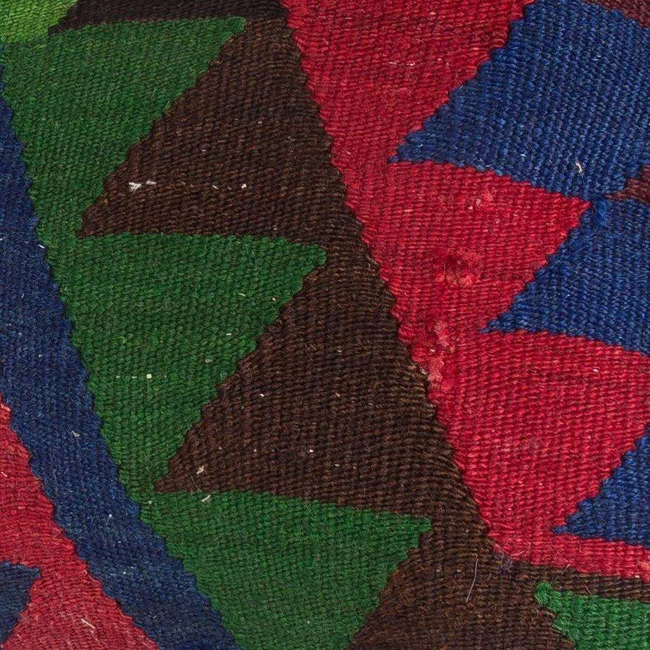 Chevron Multi Color Kilim Pillow Cover 16x16 5056