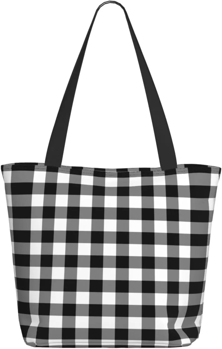Christmas Golden Snowflakes Stars Tote Bag Women Reusable Shopping Bags Shoulder Bag Portable Storage HandBags