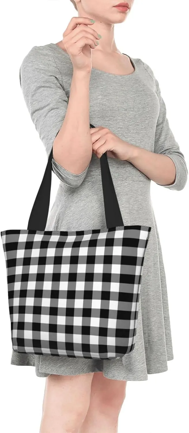 Christmas Golden Snowflakes Stars Tote Bag Women Reusable Shopping Bags Shoulder Bag Portable Storage HandBags