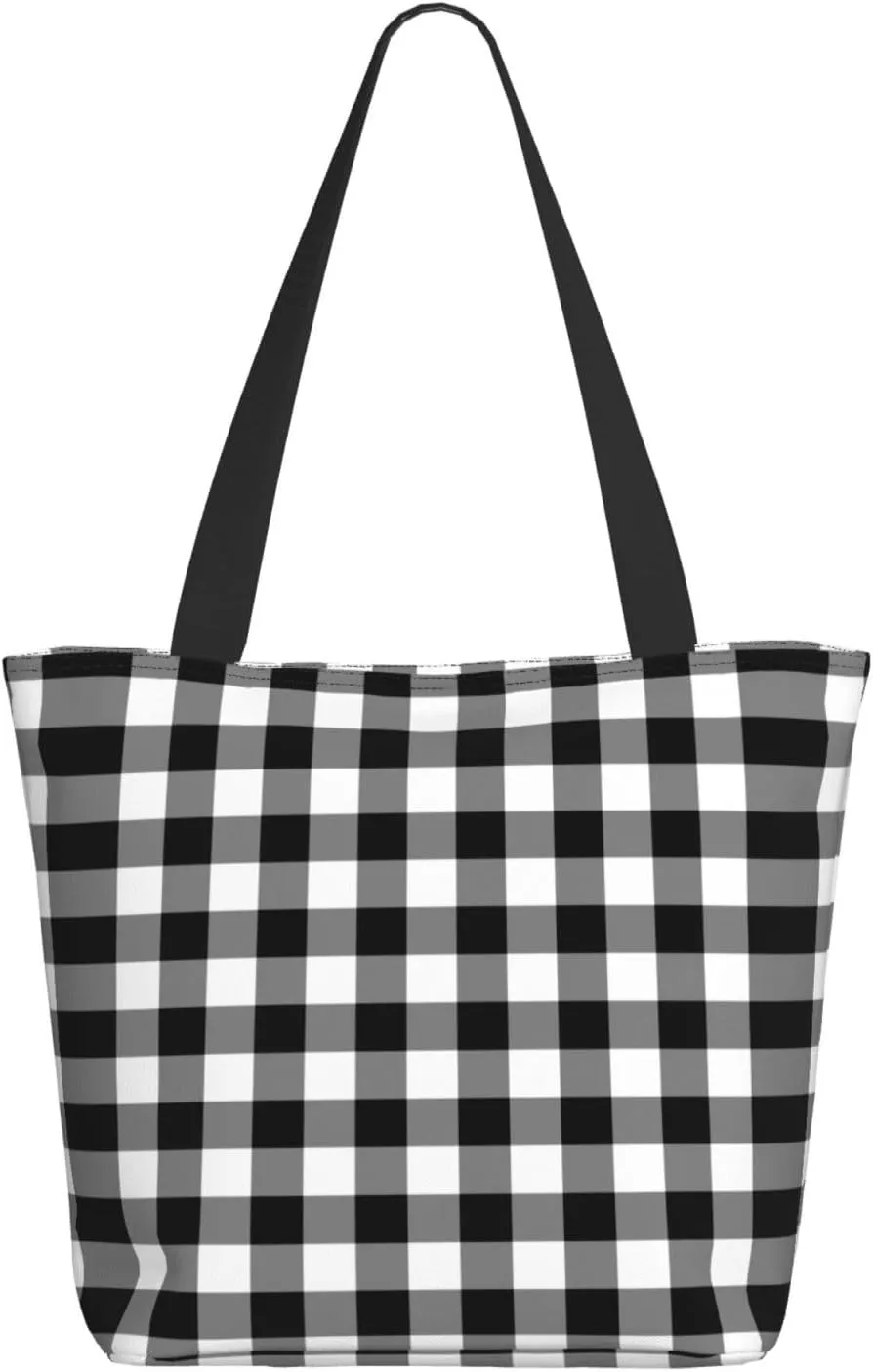 Christmas Golden Snowflakes Stars Tote Bag Women Reusable Shopping Bags Shoulder Bag Portable Storage HandBags