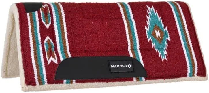 Circle Y Diamond R Square Fleece Pony Pad