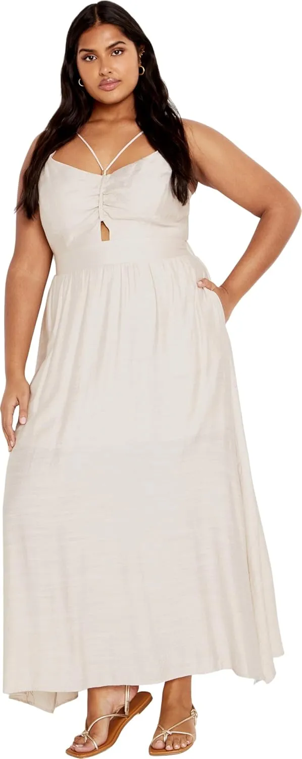 City Chic Women's Iman Dress