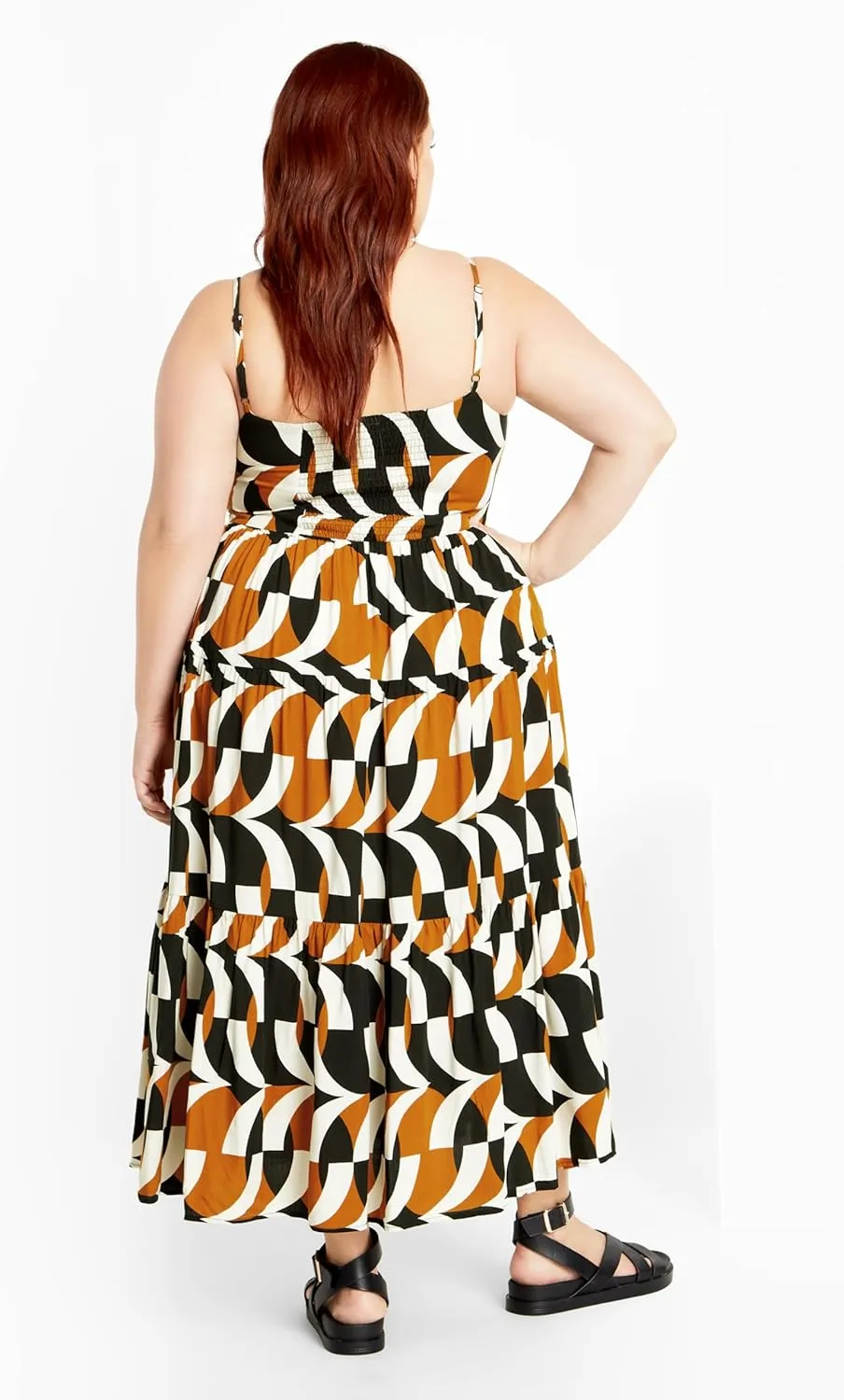 CITY CHIC Women's Mystic Print Dress
