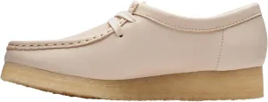 Clarks ORIGINALS Women Wallabee OXFRD Beige Leather 8.5