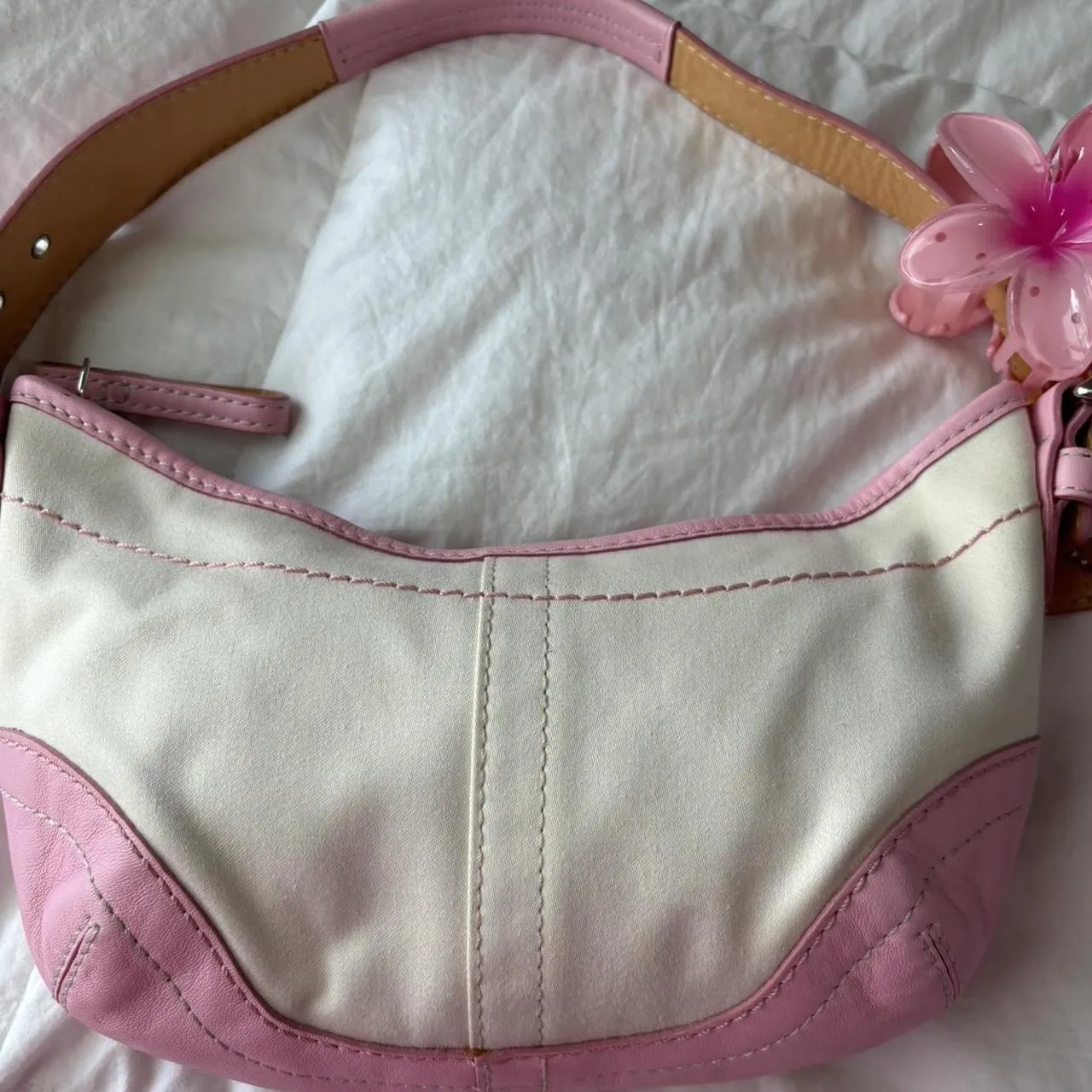 Coach Y2K Mini Pink Soho Hobo Bag🫐🪻