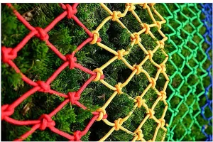 Colorful Climbing Training Mesh Outdoor Indoor Climbing Protection Mesh Rope Ladder Mesh for Utility Decoration (Size : 3 * 6m)