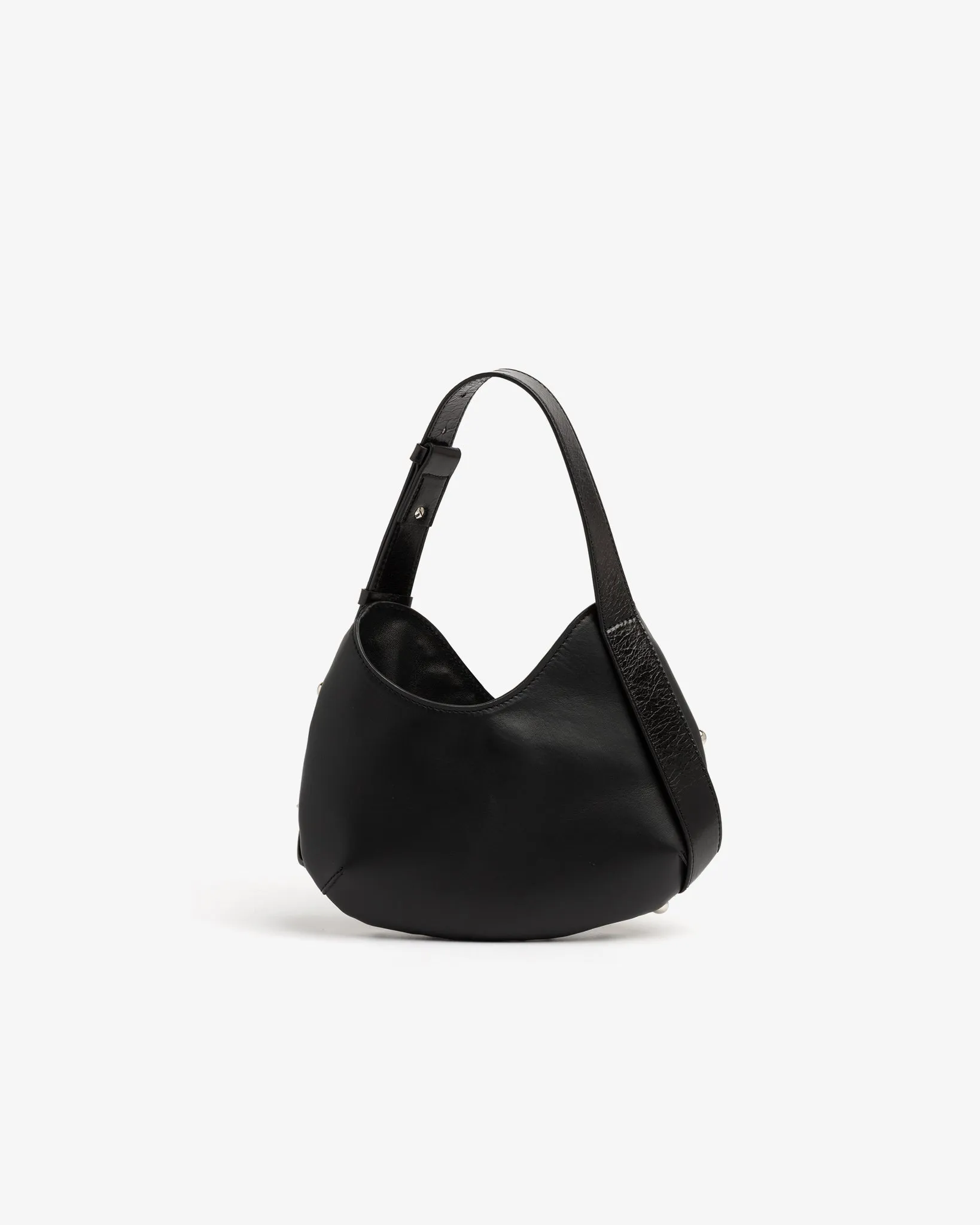 Comma Studded Small Hobo Bag