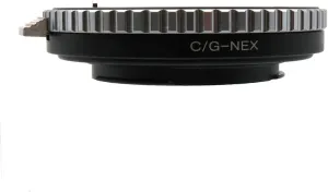CONTAX(G)-NEX Lens Adapter Ring for Contax G Lens for NEX E-Mount Camera Metal Dual Purpose Adapter Ring Manual Focus