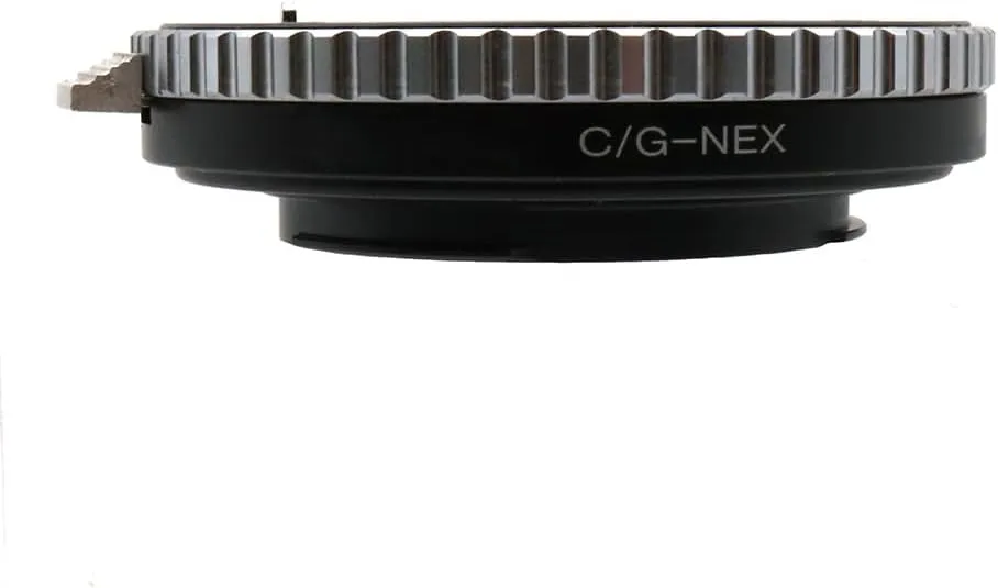 CONTAX(G)-NEX Lens Adapter Ring for Contax G Lens for NEX E-Mount Camera Metal Dual Purpose Adapter Ring Manual Focus