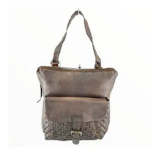 Cord Leather Backpack