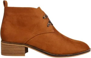 Corkys Womens Totes Round Toe Chukka Casual Boots Ankle Low Heel 1-2" - Brown - Size 10 B