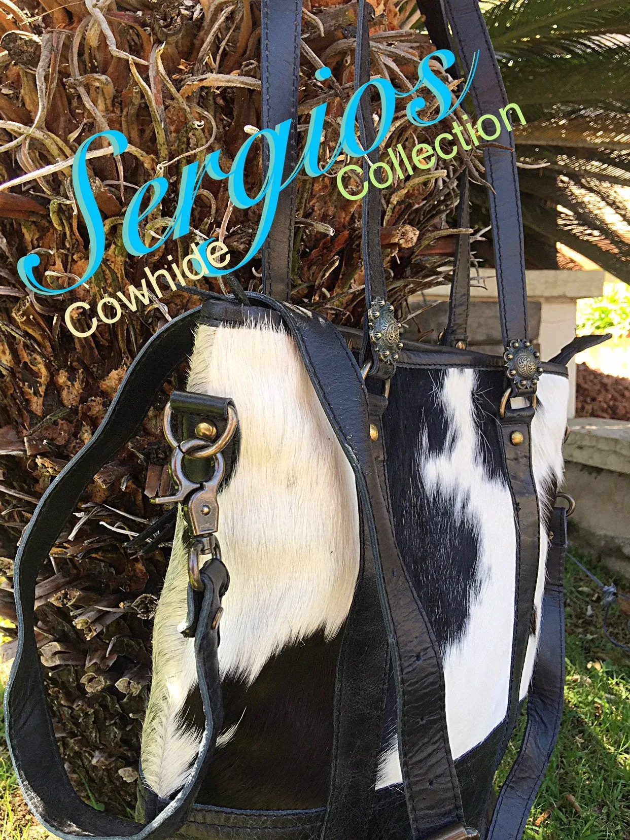 Cowhide leather Bag Tote