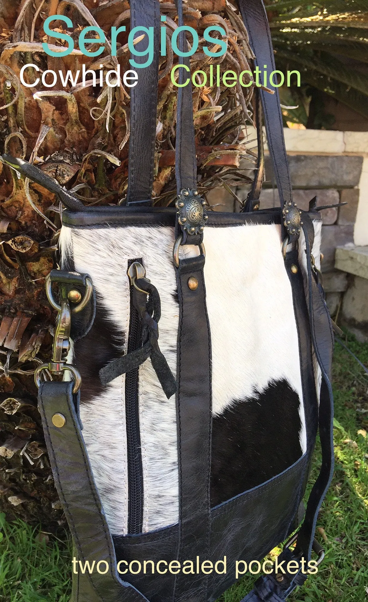 Cowhide leather Bag Tote