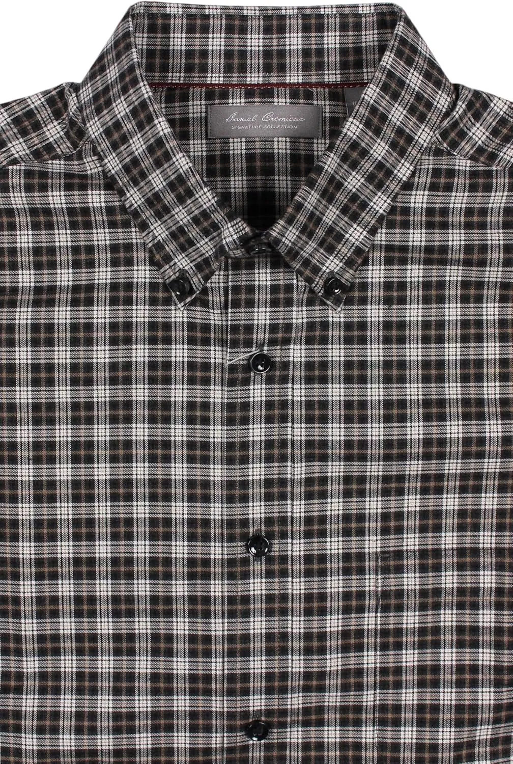 Cremieux Daniel Signature Collection Premium Cotton Men's Long Sleeve Shirt, Regular Sizes
