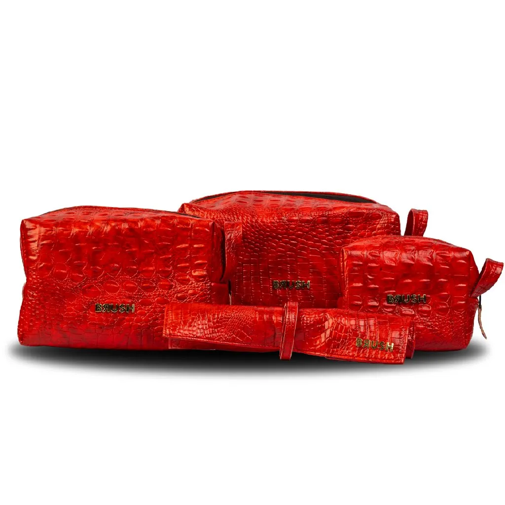 Crock Red Travel Pouch