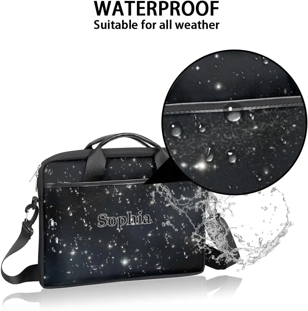 Custom-Laptop-Bag for-Adults Personalized Laptop-Shoulder-Bag with-Name Computer-Bag Meteor Work-Bag