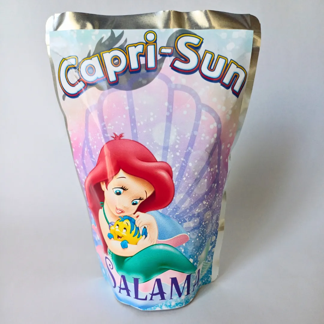 Customizable Capri-Sun Label