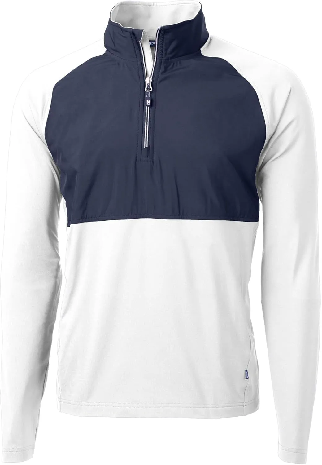 Cutter & Buck Adapt Eco Knit Hybrid Recycled Mens Quarter Zip