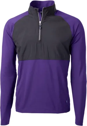 Cutter & Buck Adapt Eco Knit Hybrid Recycled Mens Quarter Zip