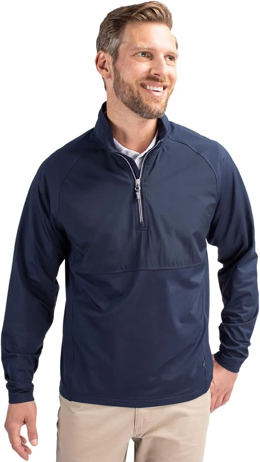 Cutter & Buck Adapt Eco Knit Hybrid Recycled Mens Quarter Zip