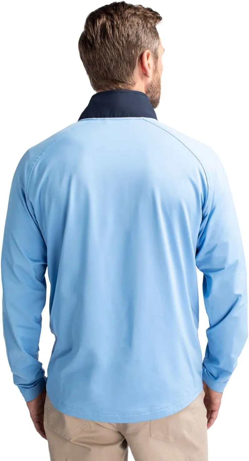 Cutter & Buck Adapt Eco Knit Hybrid Recycled Mens Quarter Zip