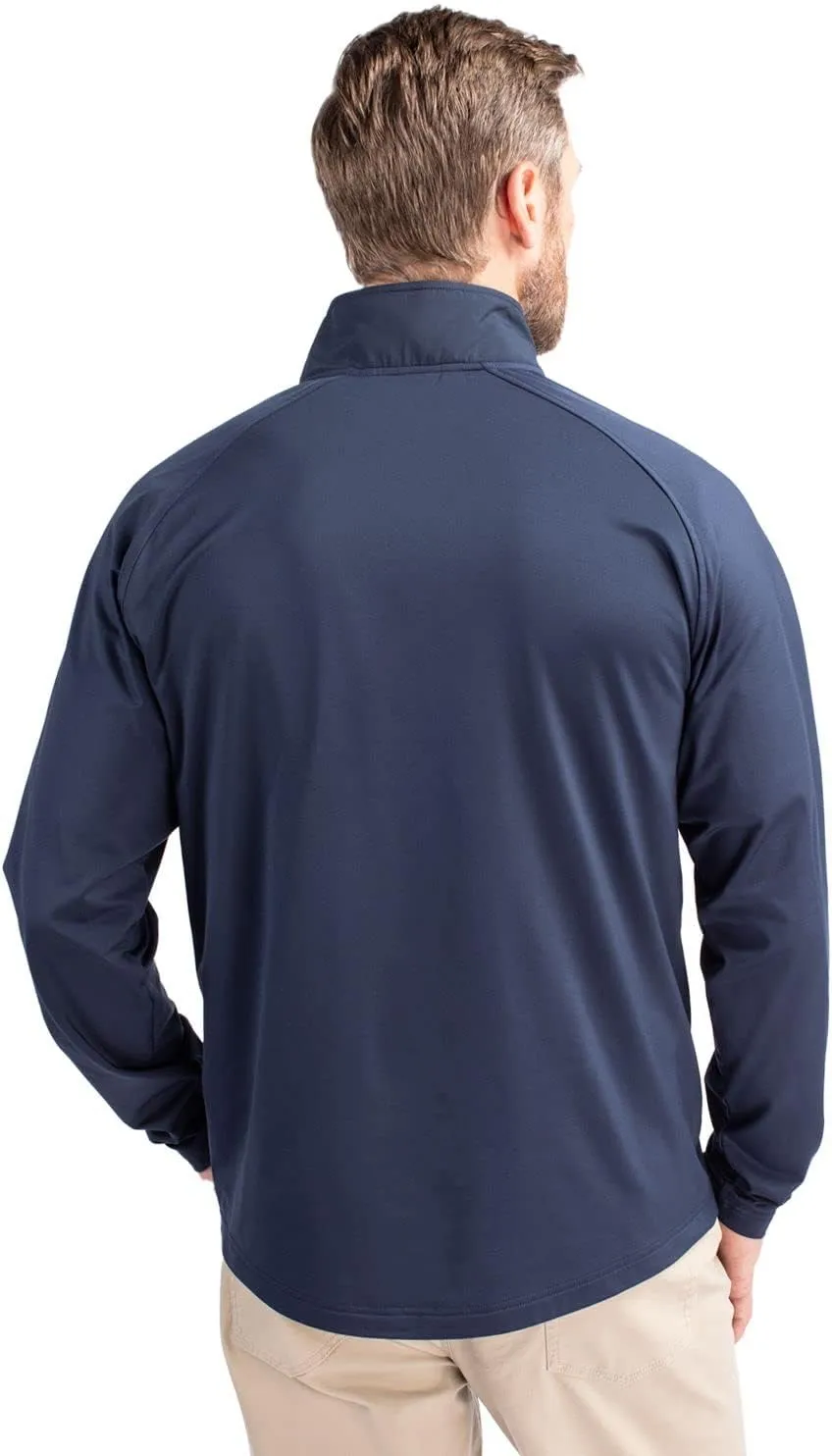 Cutter & Buck Adapt Eco Knit Hybrid Recycled Mens Quarter Zip
